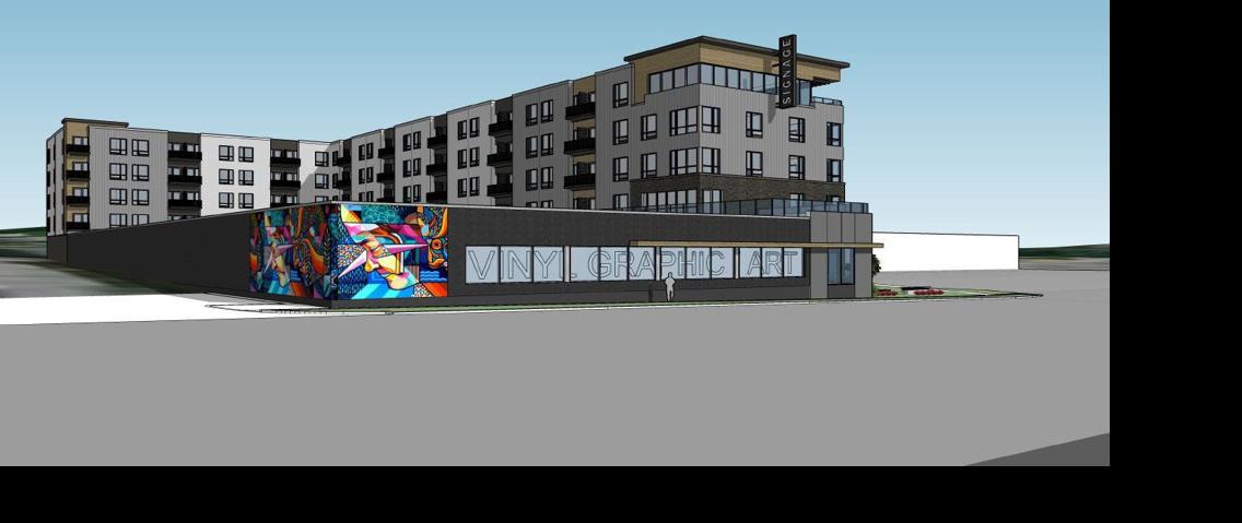 Five Story Apartment Building To Replace Vacant Furniture Store Near 72nd And Dodge Money Omaha Com