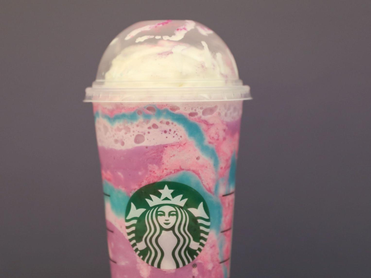 Drinking A Starbucks Unicorn Frappuccino Is Like Eating 6 Krispy