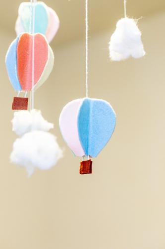 Baby Crib Mobile - Hot Air Balloon Mobile