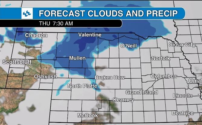 Nebraska Weather Forecast Snow Thursday