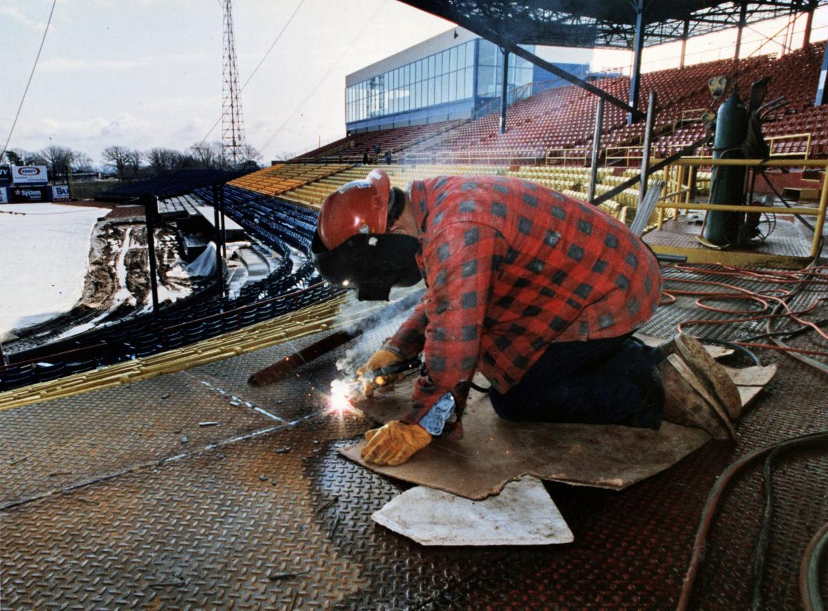 From The Archives Royals Revive Triple A Baseball In Omaha Rosenblatt Stadium Deemed Home Local Sports Omaha Com