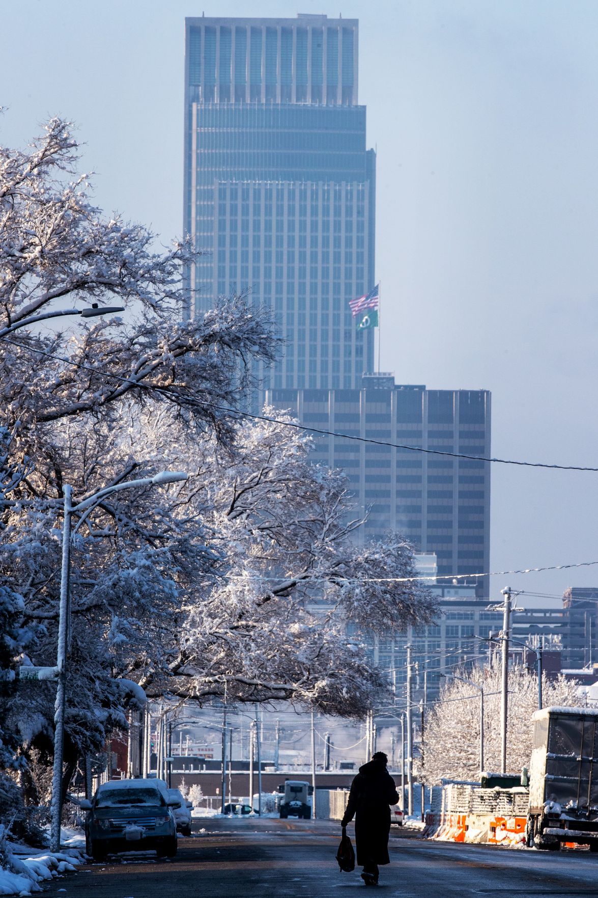 Omaha Snowfall 2024 - Della Farrand