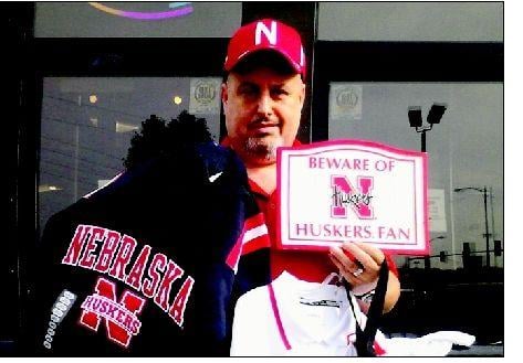 Big Husker fan finally gets chance to see Big Red in person