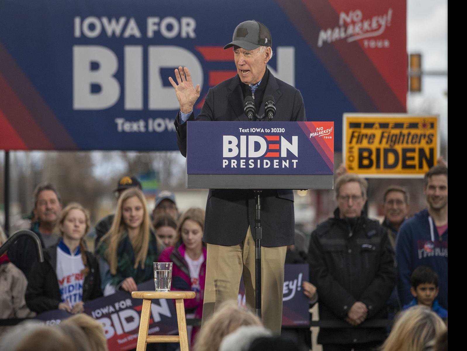Joe Biden Starts No Malarkey Tour Of Iowa In Council Bluffs