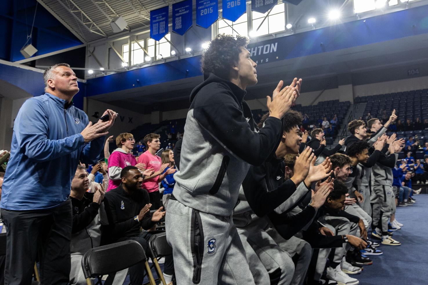 Photos Creighton and Nebraska basketball teams react as the 2024 NCAA