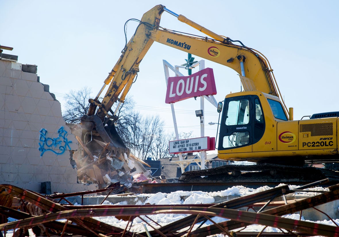 former louis market louis grill and bar razed making way for bucky s store local news omaha com former louis market louis grill and
