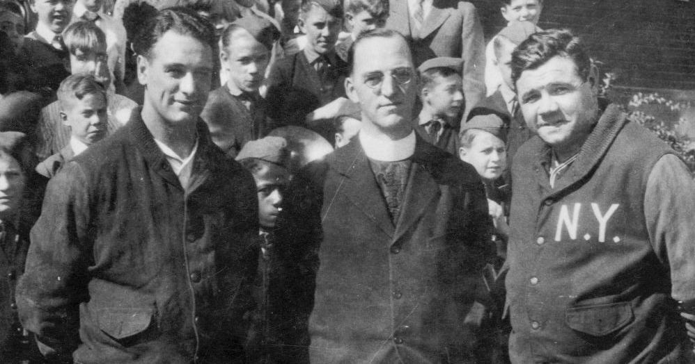 Babe Ruth played baseball in Omaha, backed Father Flanagan