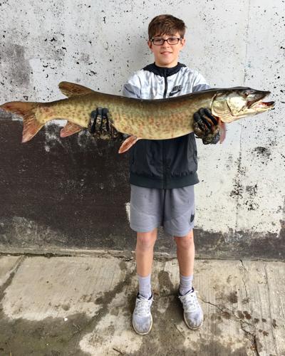 Teen hooks 24-pound, 44-inch monster muskie in Papio Creek