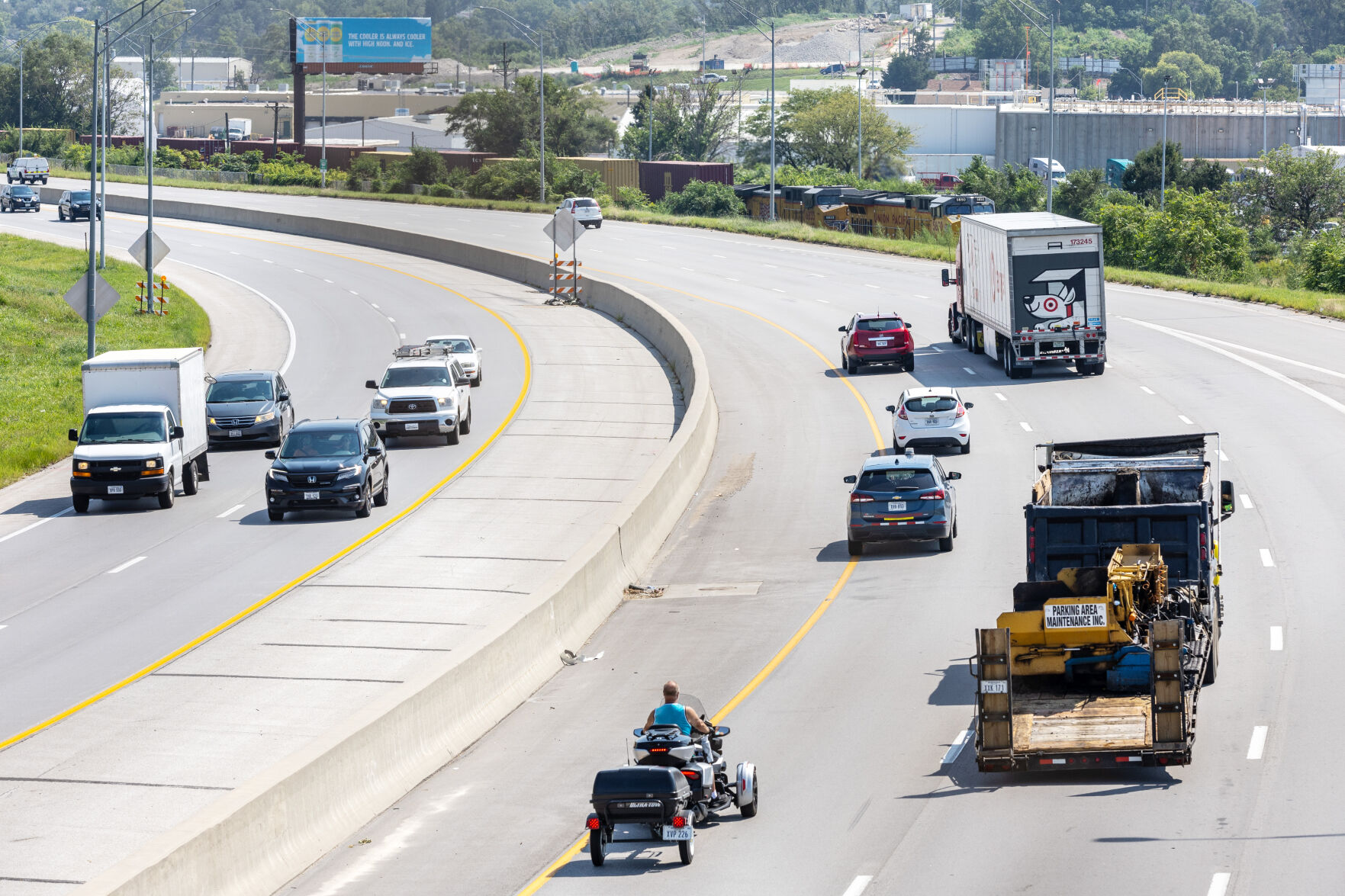 Omaha Ramp Months of lane, ramp closures to start Monday on Kennedy Freeway, U.S ...