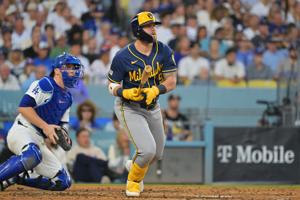 BASEBALL-MLB-LAD-MIL/