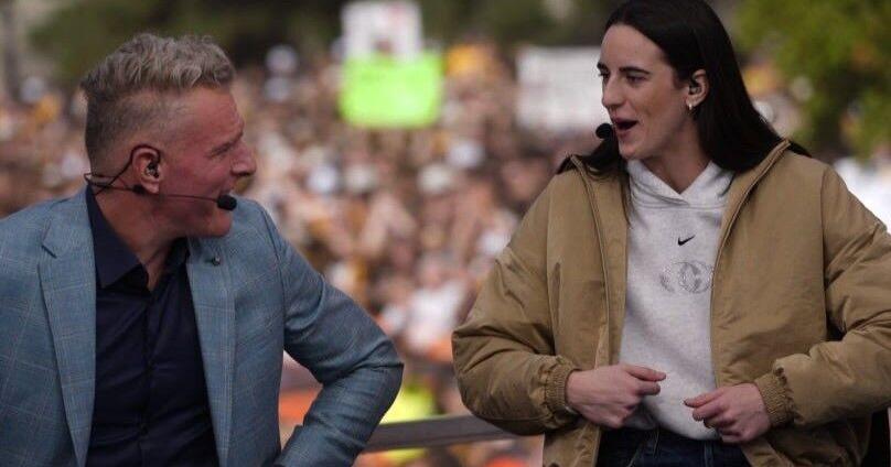 'Didn't lose much to Iowa State or Nebraska,' Caitlin Clark picks Iowa win on ESPN's 'GameDay'