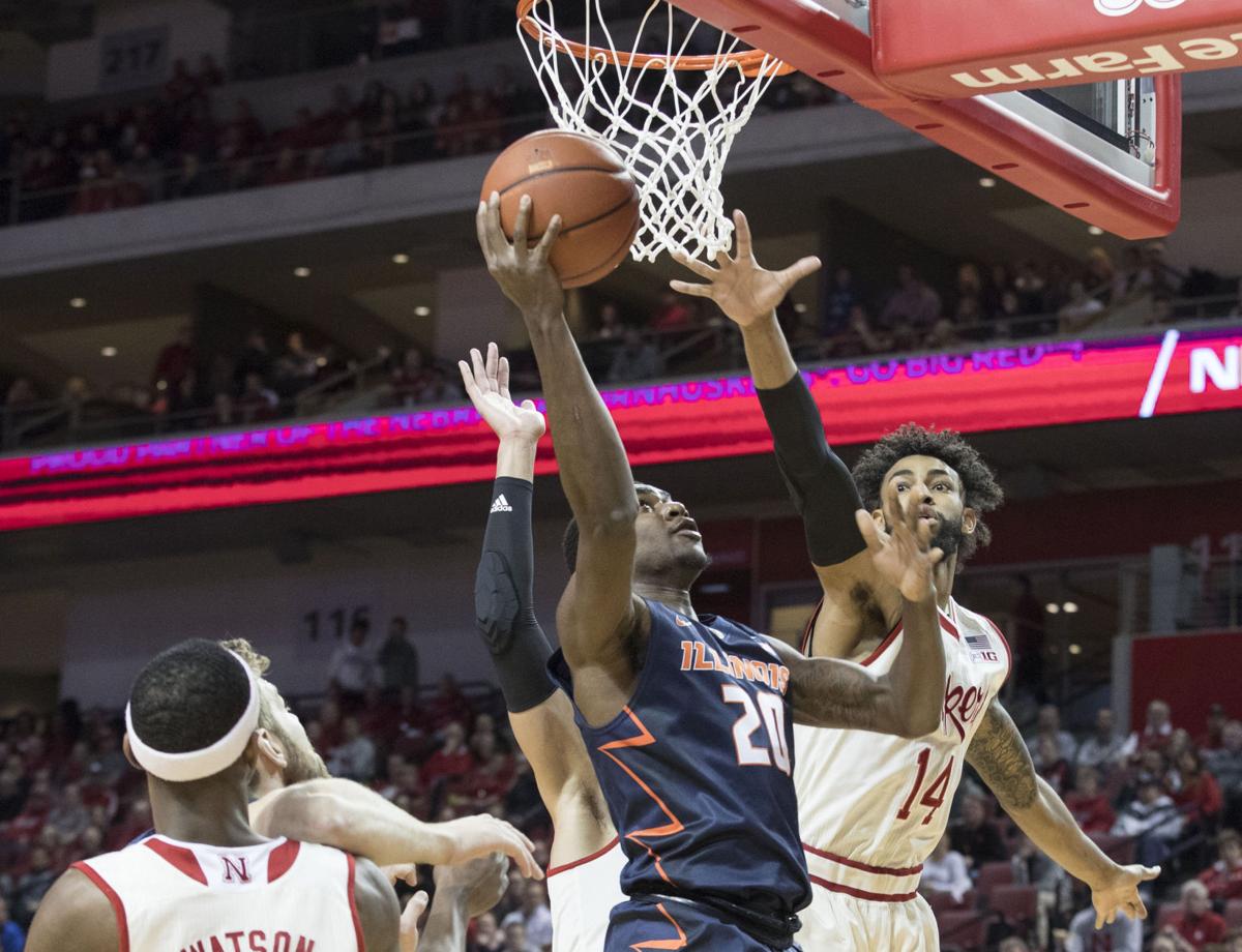 Photos Nebraska Men S Basketball Beats Illinois Mens Basketball