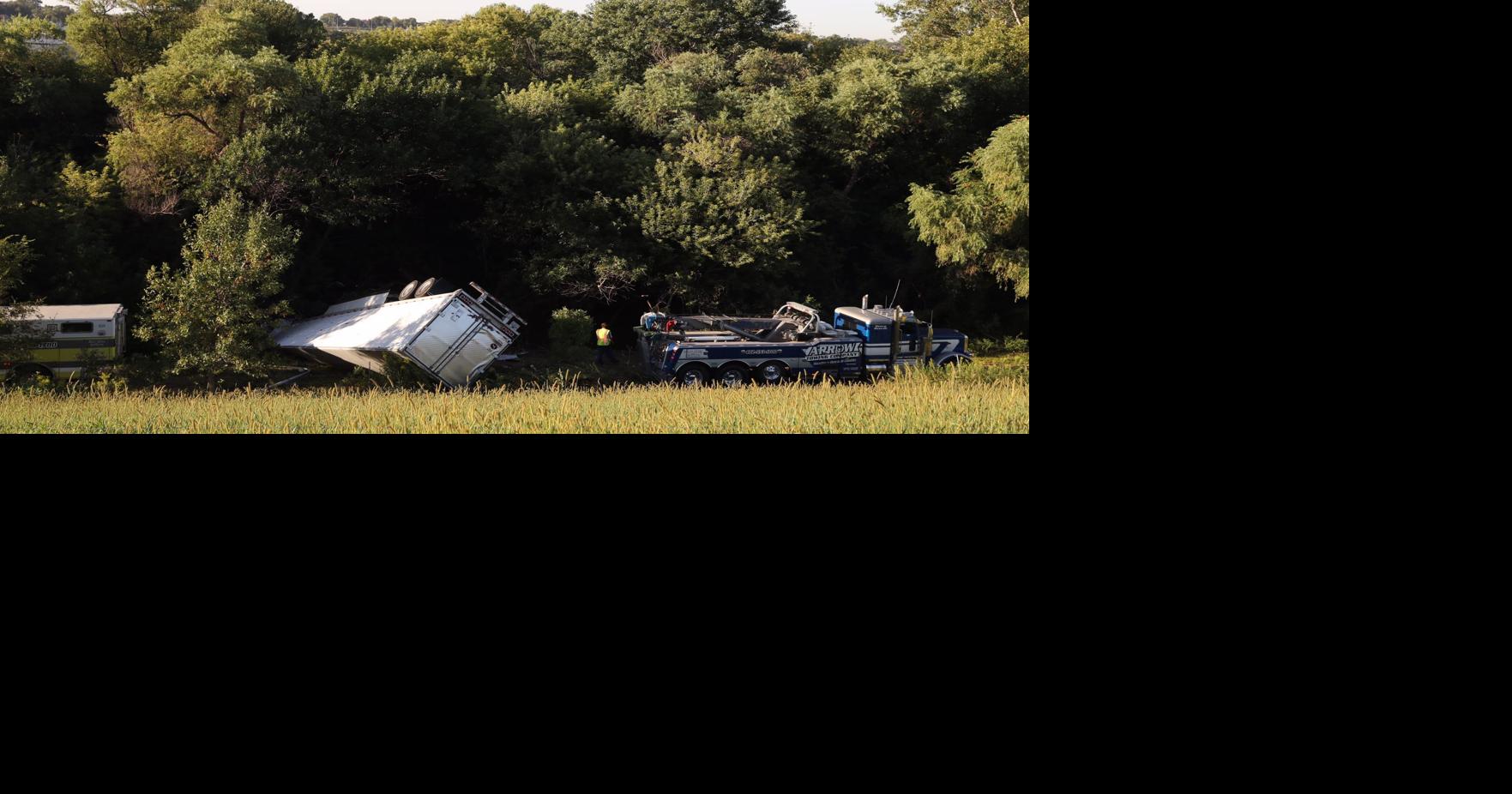 Man killed, woman critically injured in I-80 semi crash