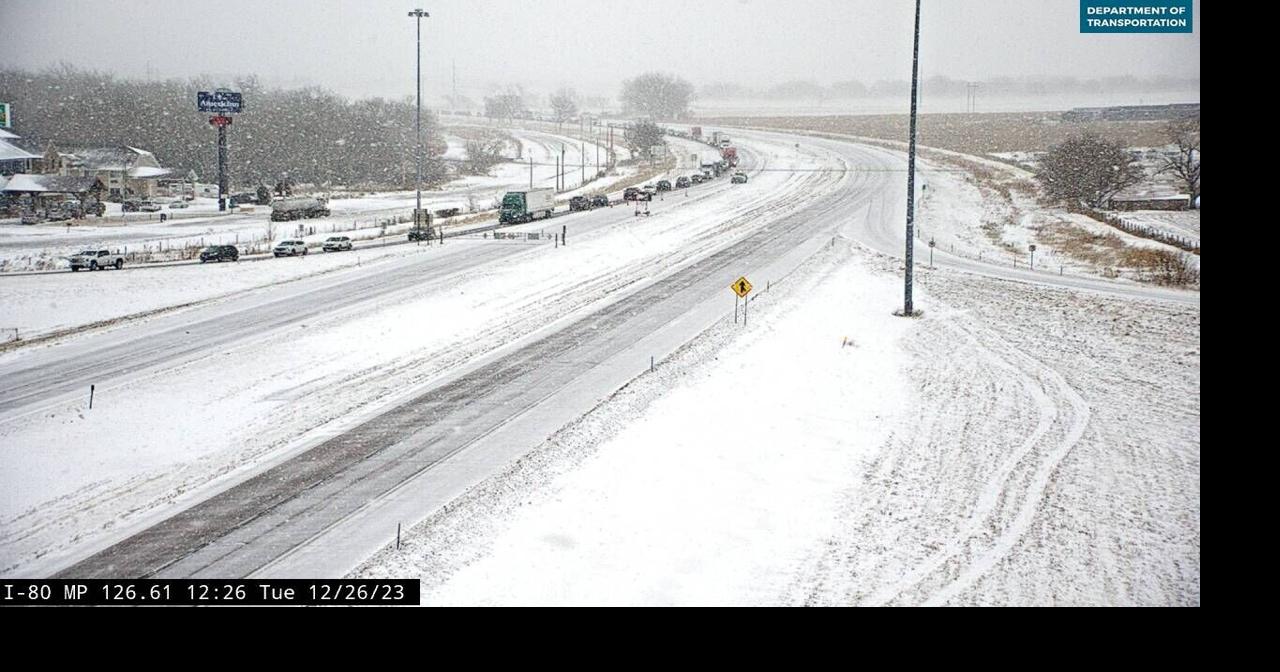 Blizzard conditions shut down I-80 in west-central Nebraska