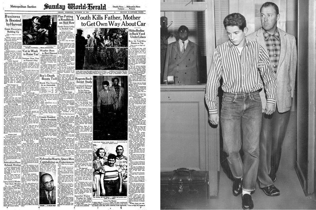 He killed his parents in Omaha at age 16 and escaped from prison nearly