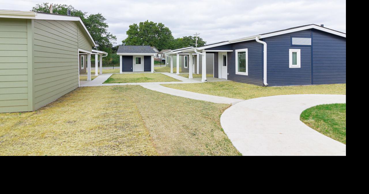Tiny homes of their own New Siena Francis House Cottages ready for 50