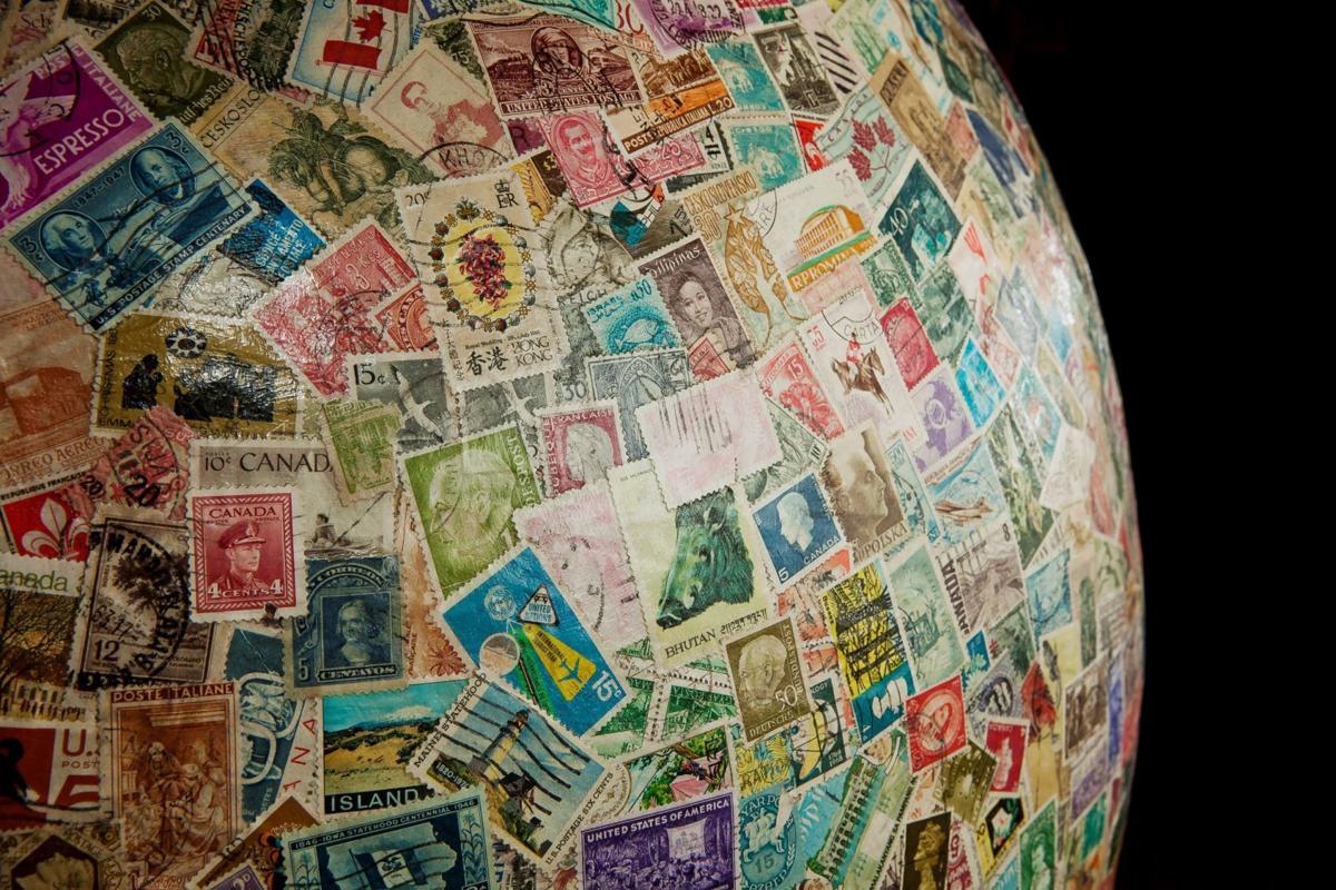 See the world's largest ball of stamps