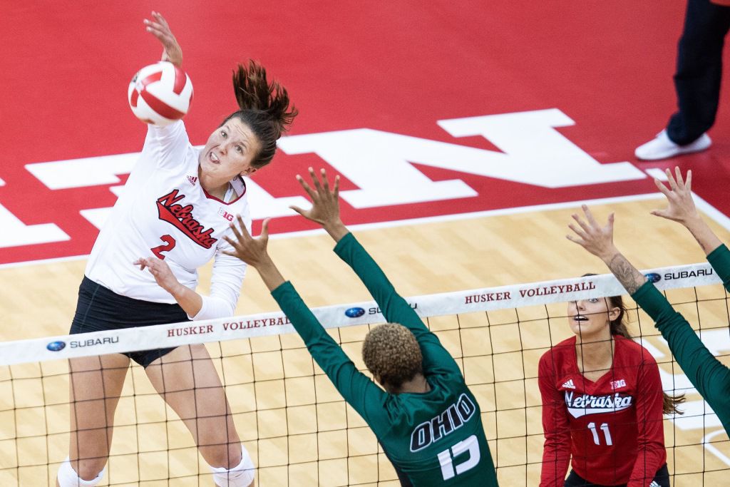 Nebraska volleyball sweeps Ohio, Wake Forest to open Ameritas Players