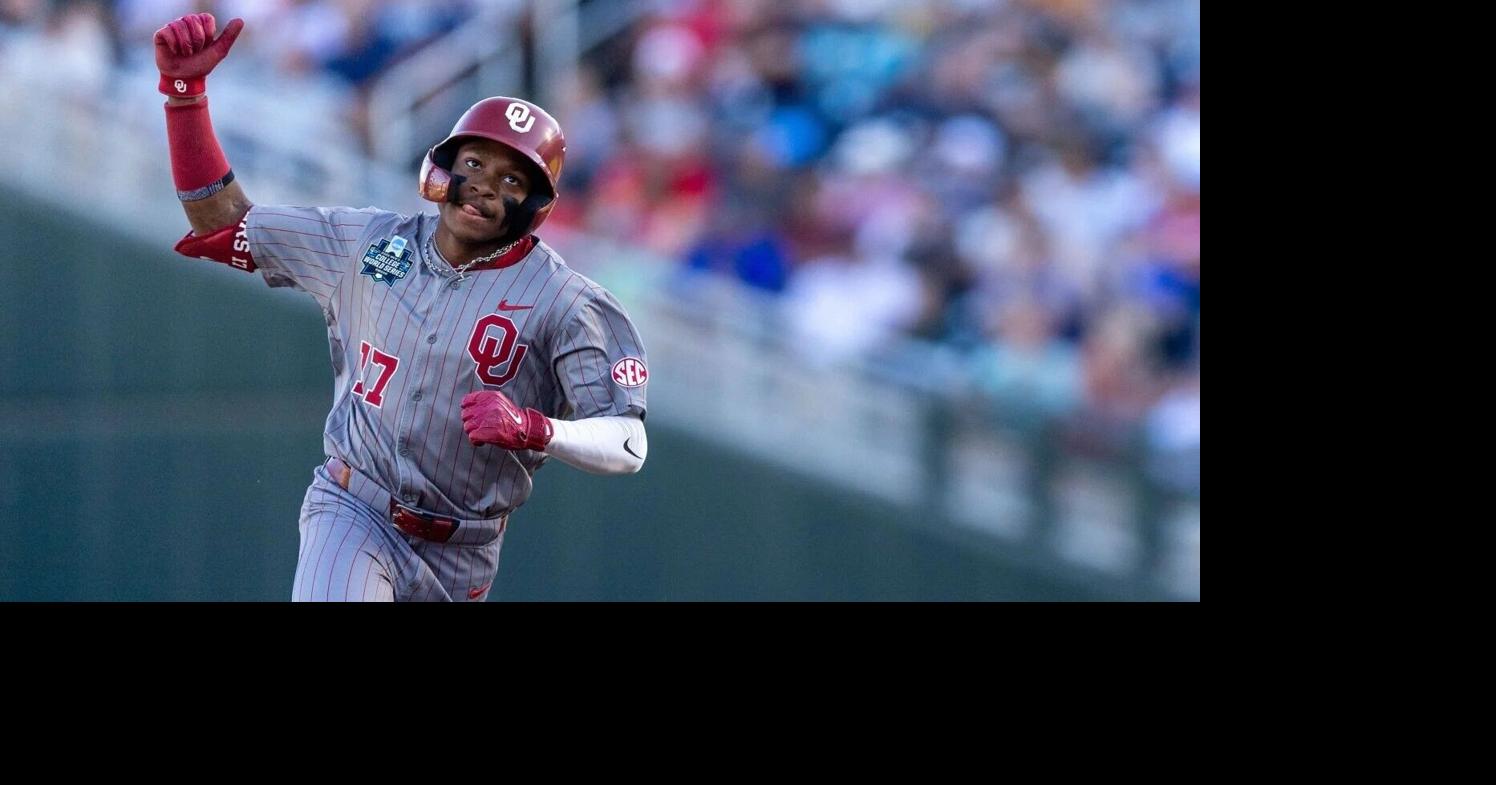 Sooners blast five homers, cruise past Georgia to CWS title series