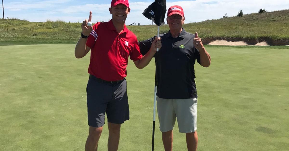 First hole in one comes without the sun as Nebraska native Craig Beck ...