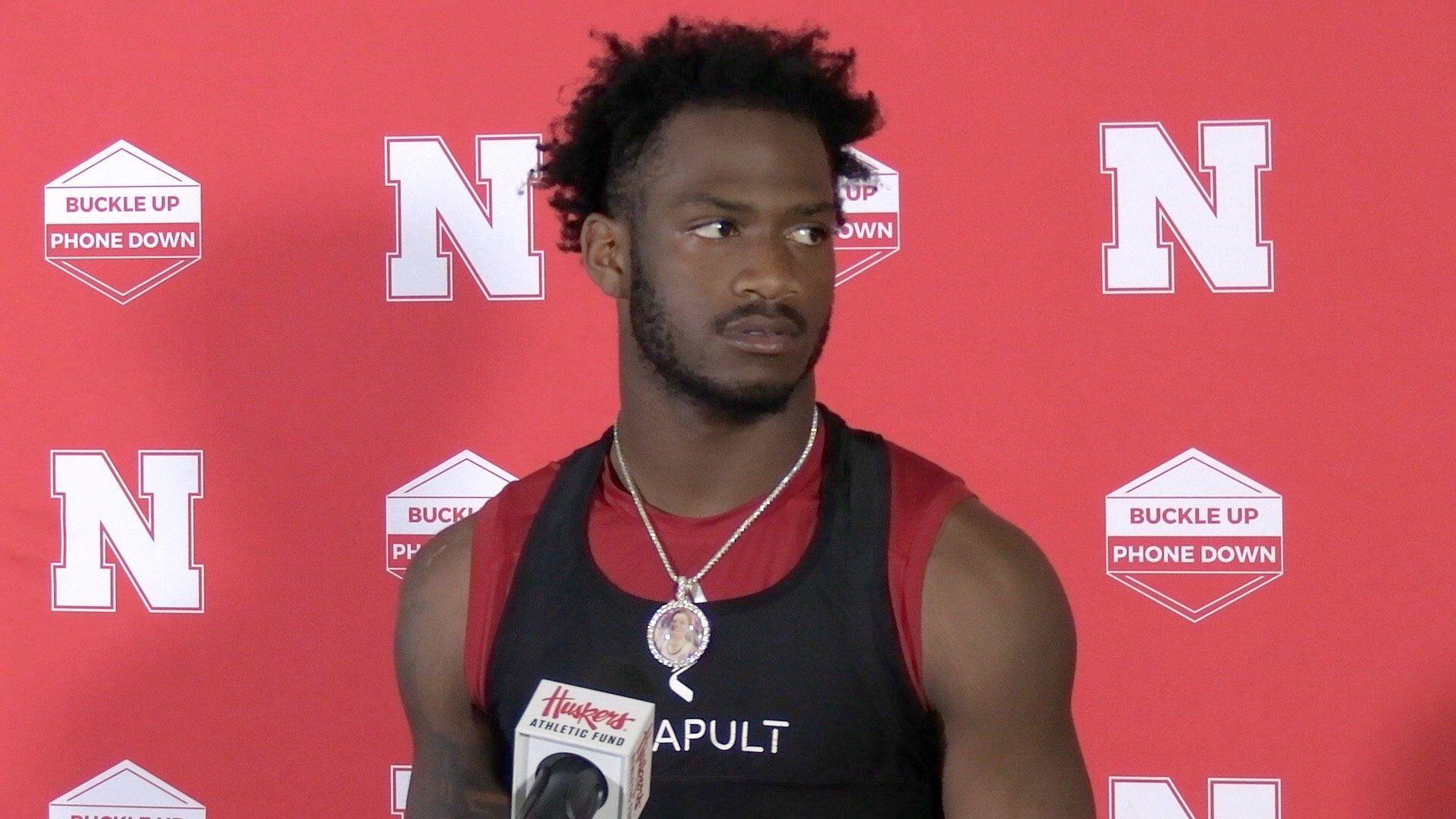 Nebraska Football DB Omar Brown breaks down his spring and new role in  Huskers defense I GBR 