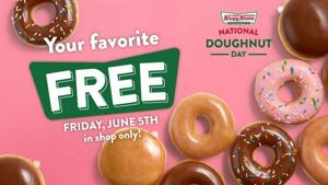 National Donut Day: Get freebies and deals at Krispy Kreme, Dunkin' and more
