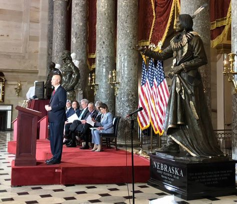 Chief Standing Bear sculpture to be unveiled at U.S. Capitol, Announce