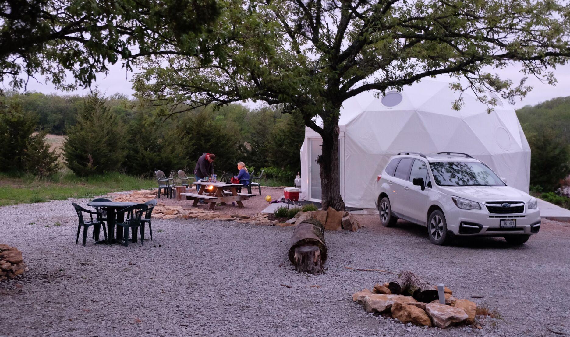 Ashlandarea cabins offer luxury glamping experience on private nature