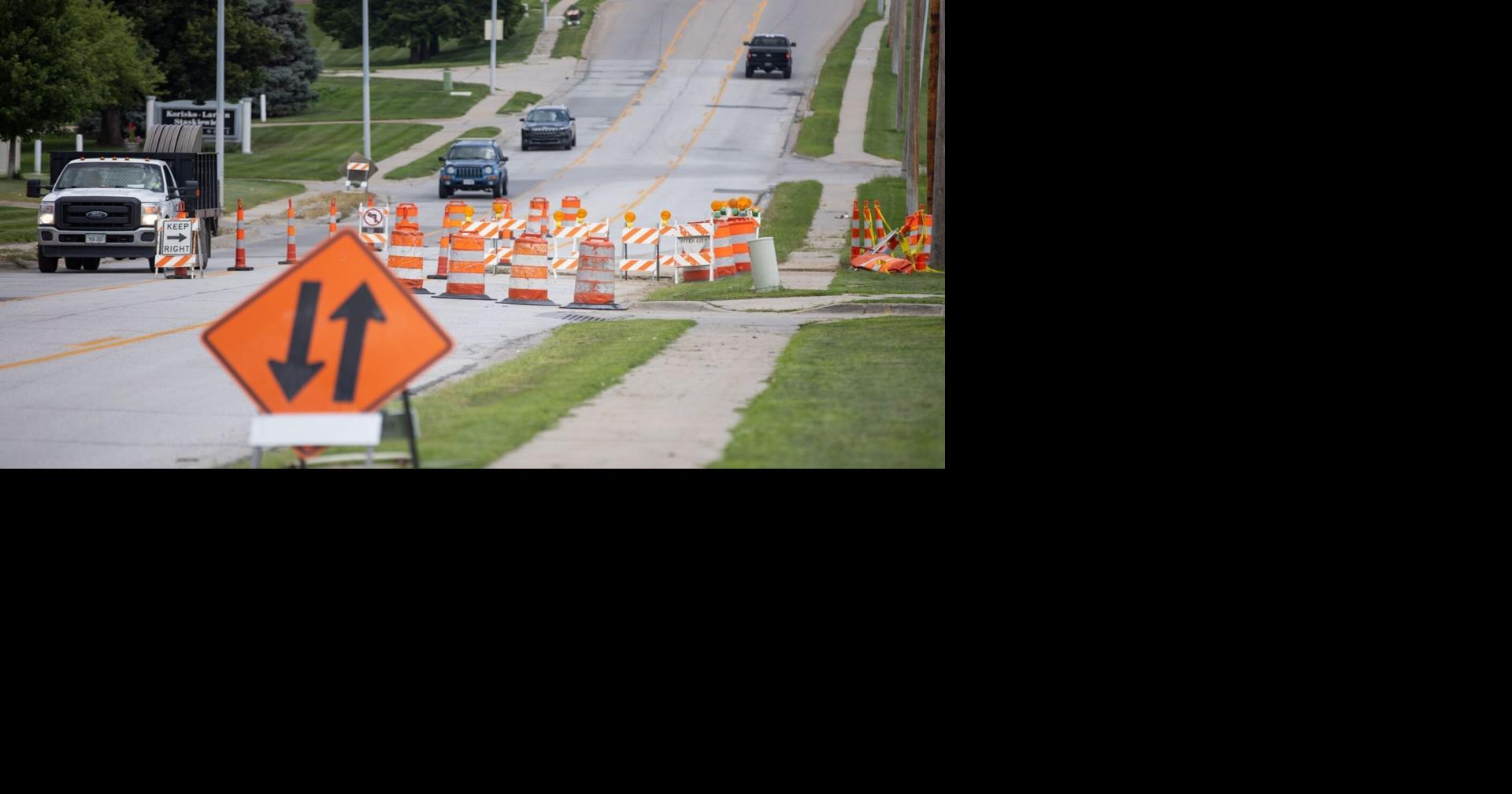Omaha Traffic Hot Spots on Interstate 80 and F Street