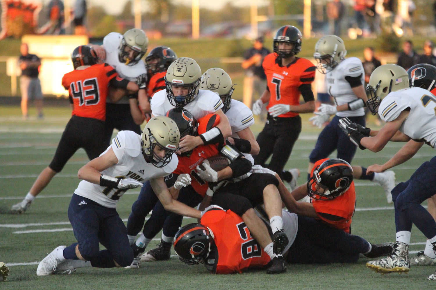 York football gets back on track against Orangemen