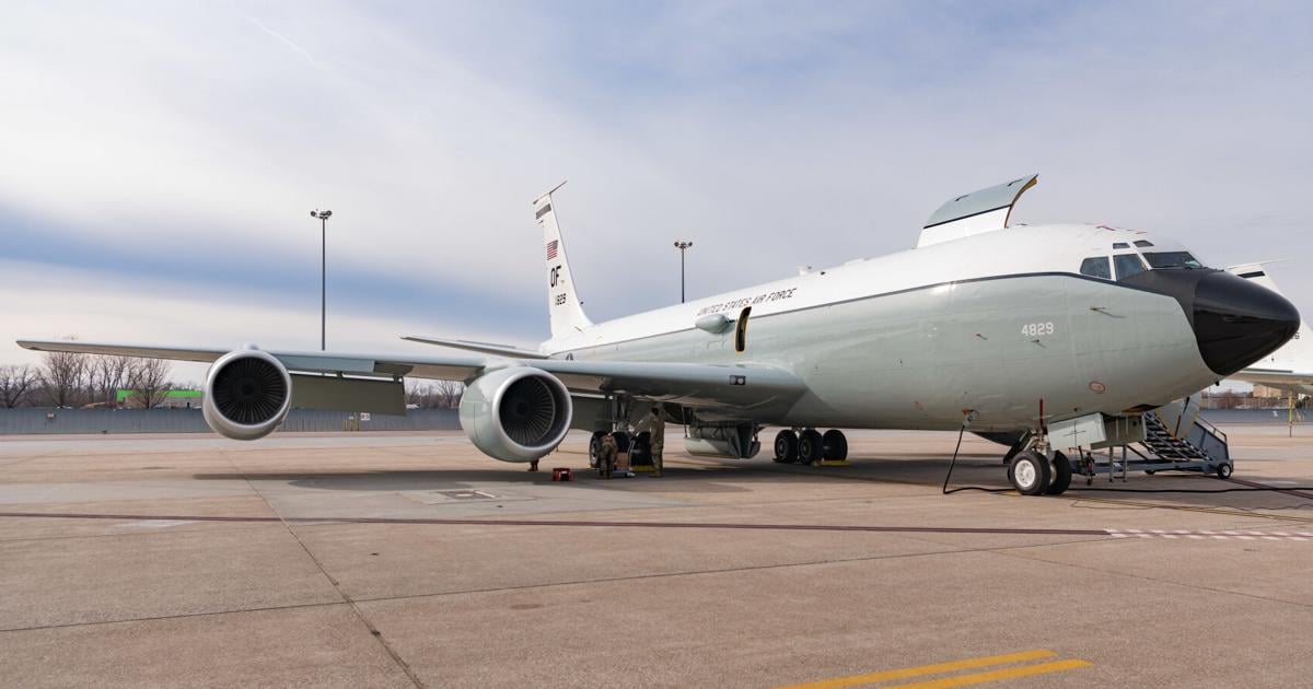 3rd jet completes Offutt's fleet of WC-135 'nuke-sniffers'