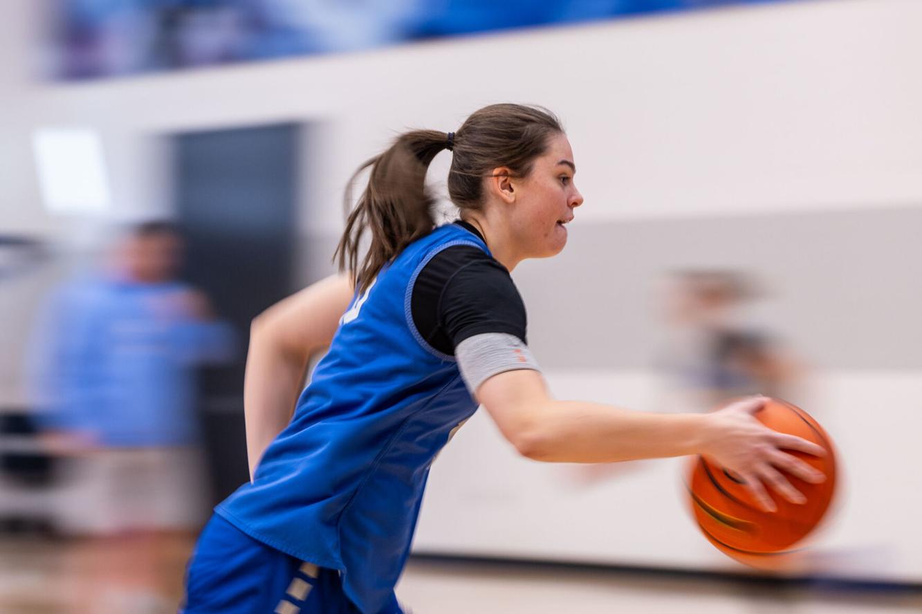 Photos Creighton Women's basketball practice