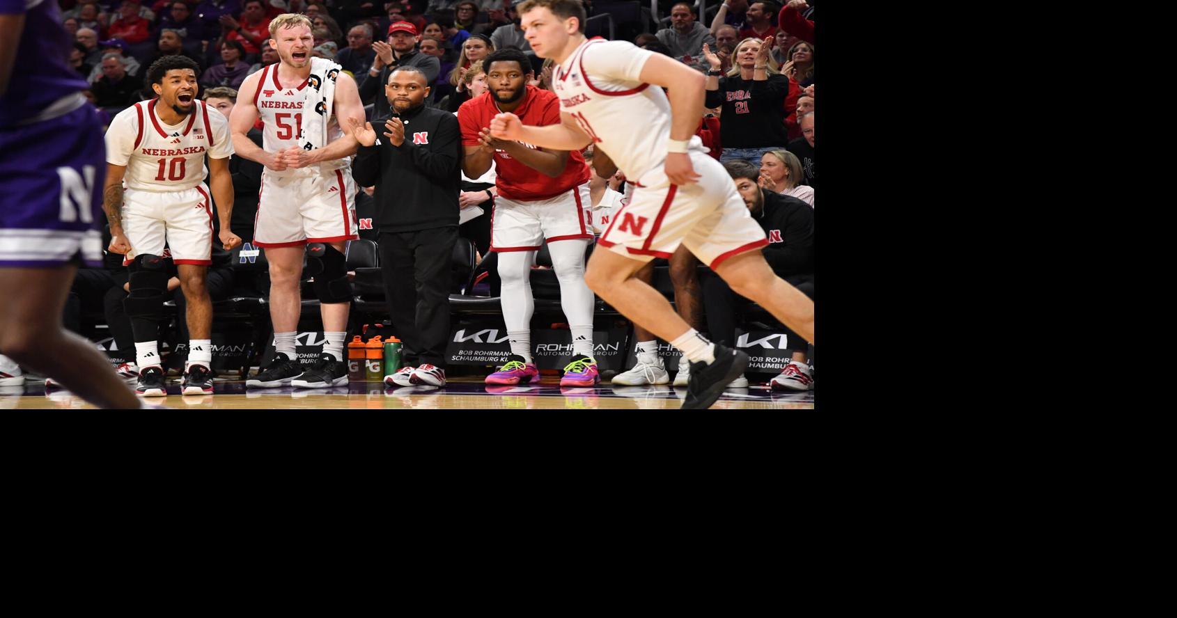 Nebraska basketball notes: Rienk Mast caught a break after strong defense, scoring at Northwestern