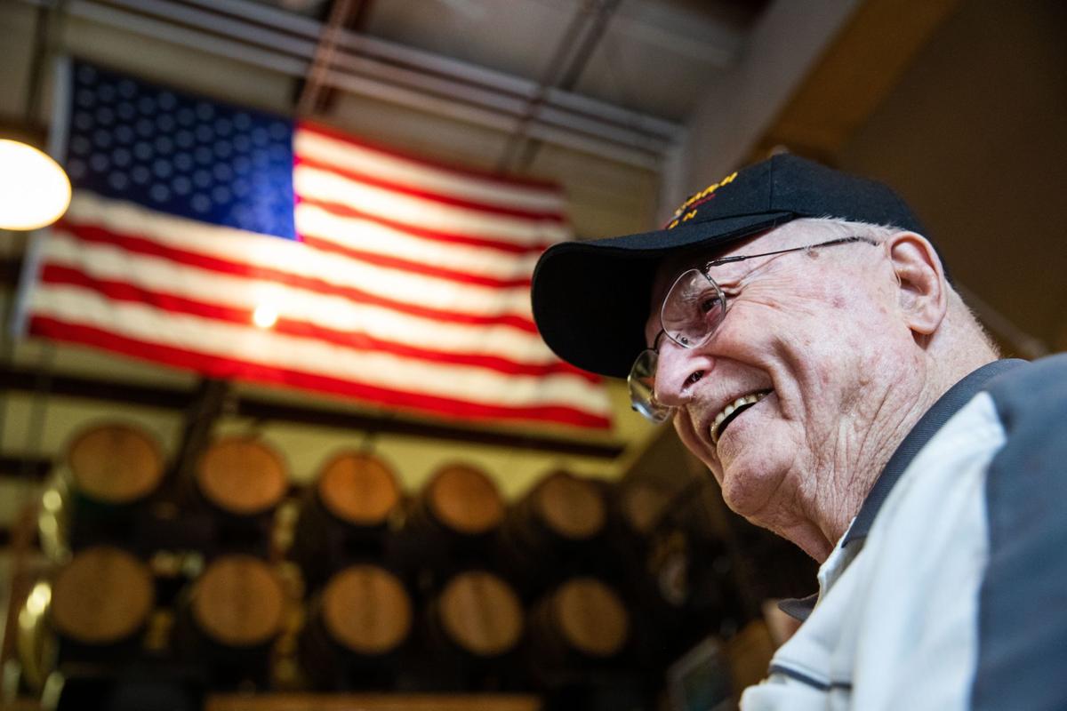 Nebraska DDay vet toasts fallen "Big Red One" comrades Military