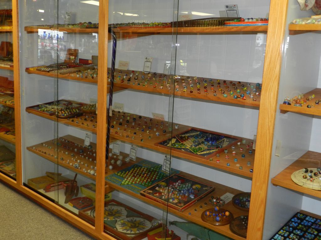 Check out a giant collection of marbles