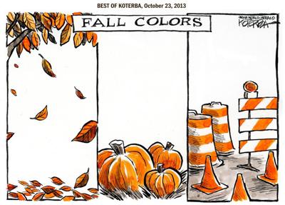Best of Jeff Koterba’s cartoons: Seasonal colors