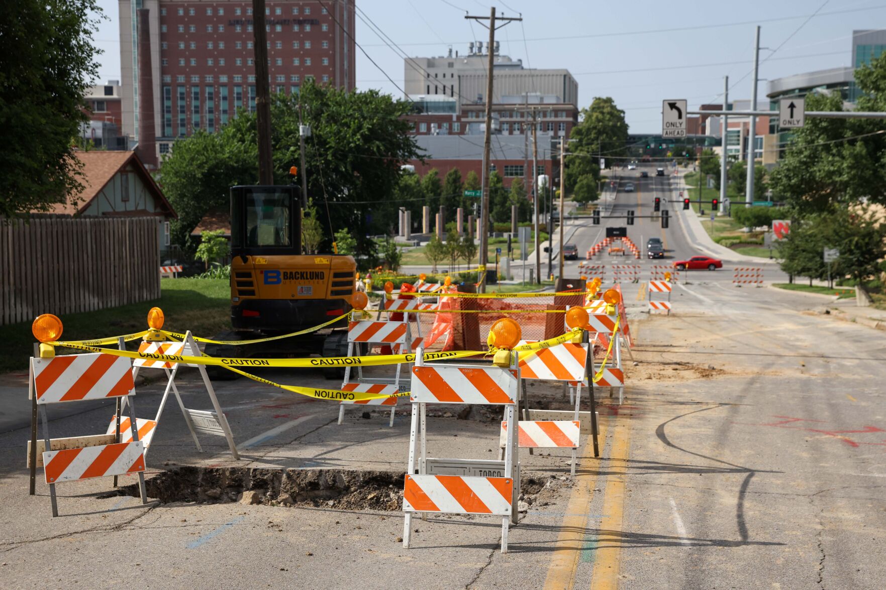 Traffic Hot Spots Part of 42nd Street still closed after water