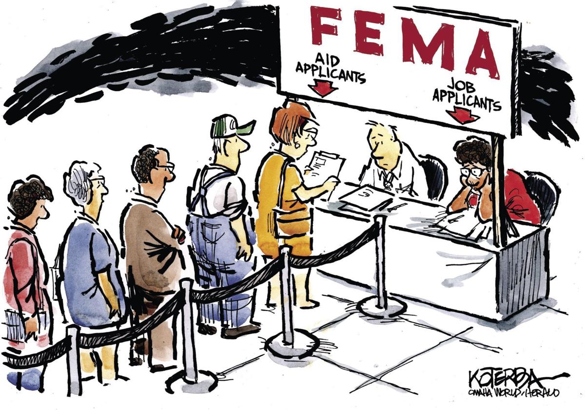 Jeff Koterba's latest cartoon: No flood of job applicants