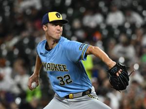 BASEBALL-MLB-BAL-MIL/