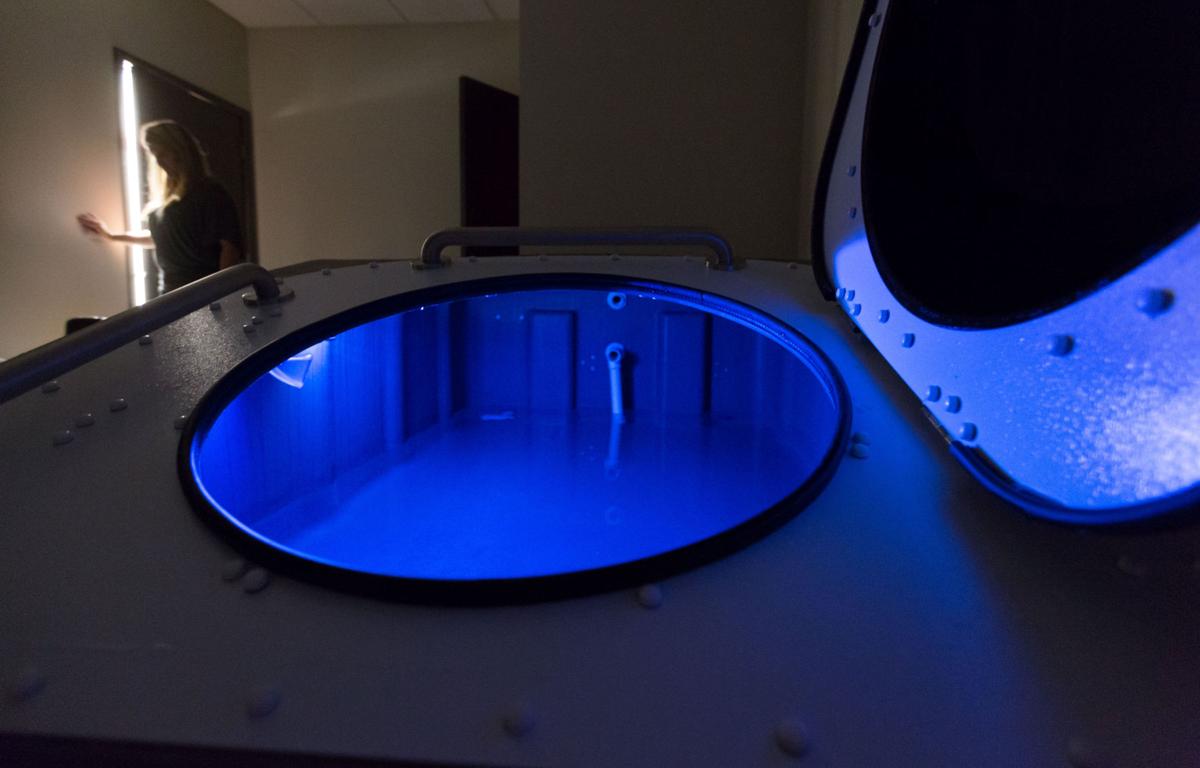 Float spas, where users are suspended in a salty bath, are starting to