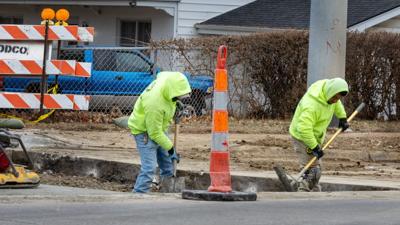 Holidays bring water-main breaks in Omaha on Pacific, Center