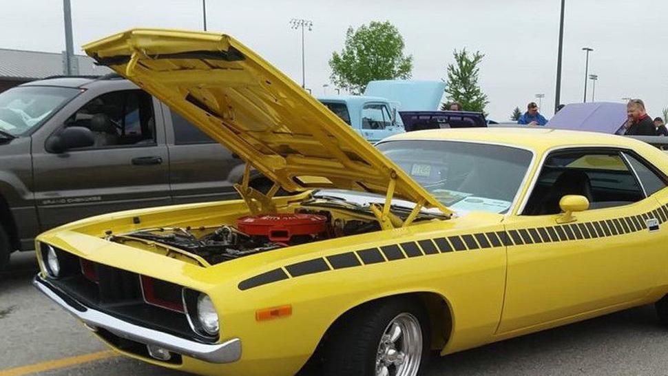 A Theft Destined To Fail Bright Yellow Muscle Car Stolen From