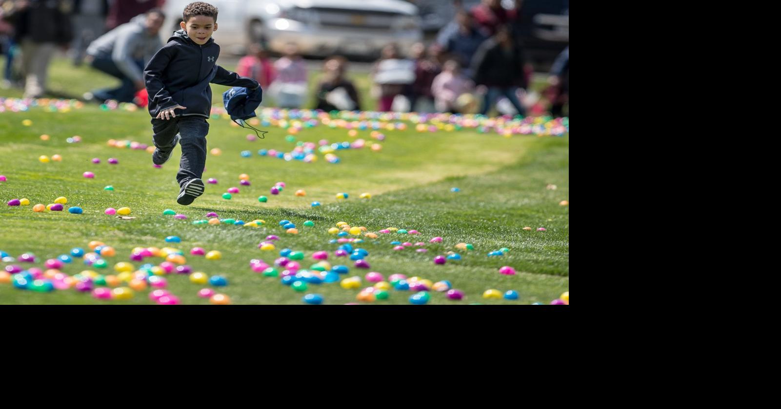 Photos: Black Police Officers Association's annual Easter Egg hunt