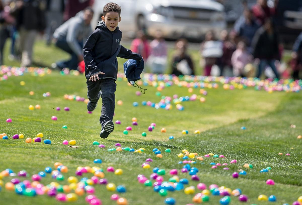 Photos Black Police Officers Association's annual Easter Egg hunt