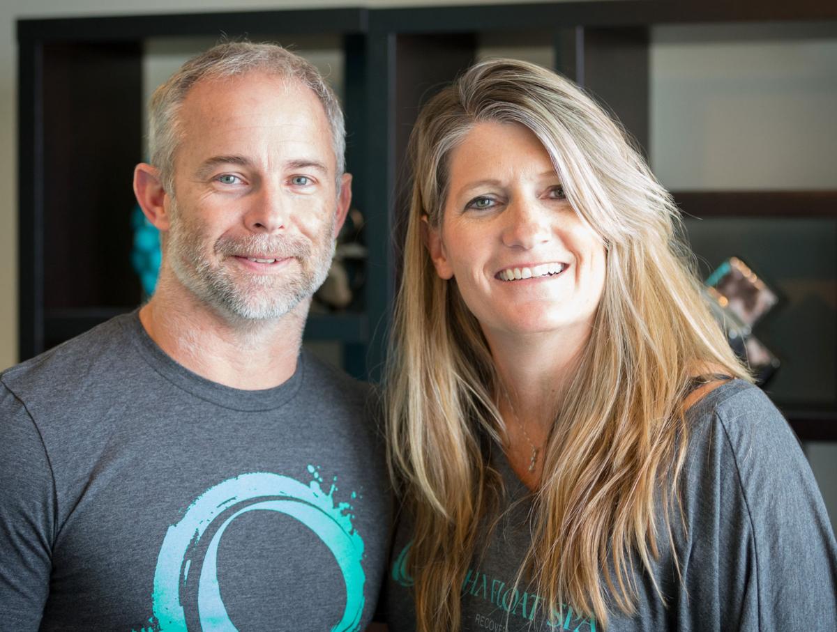 Float spas, where users are suspended in a salty bath, are starting to