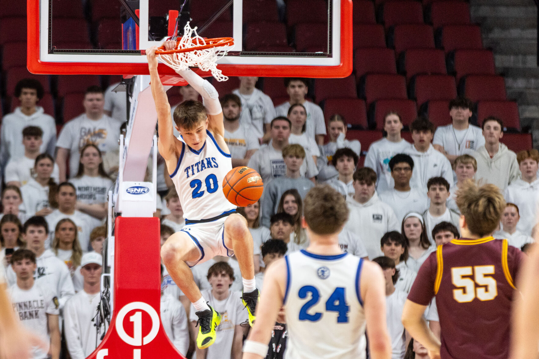 Photos Nebraska high school state boys basketball tournament, Wednesday