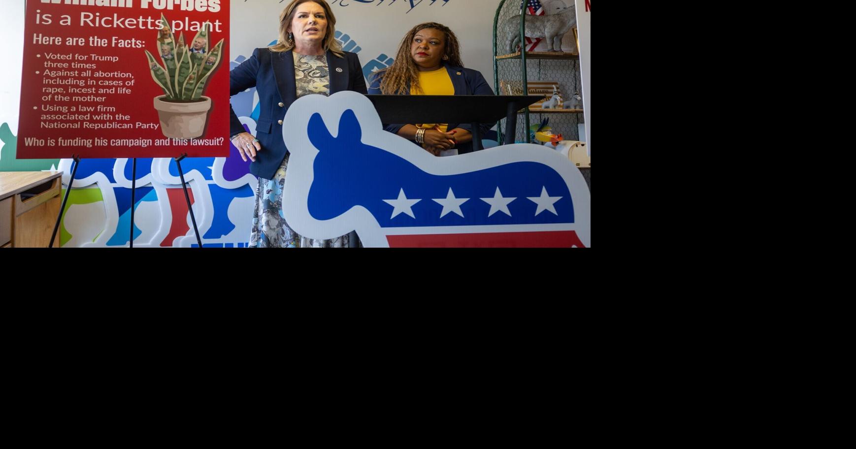 Nebraska Democratic Party slams lawsuit filed by pastor who lost primary run for US Senate