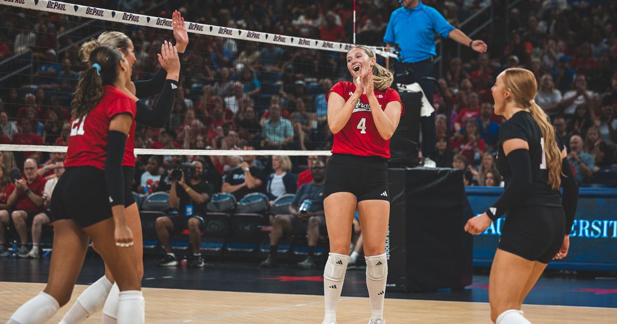 Nebraska Volleyball Sweep of DePaul: Bench Depth Pops Early