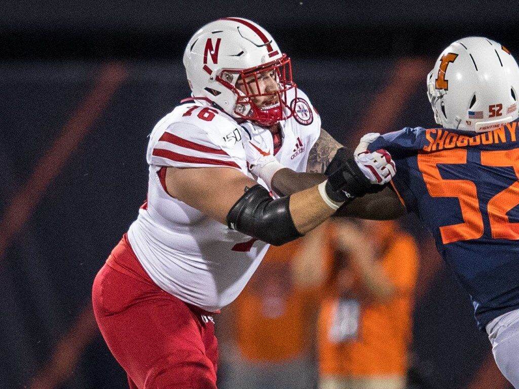 Brenden Jaimes, Nebraska's top draft prospect, has 'earned' NFL opportunity