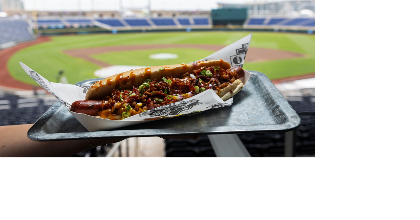 New College World Series stadium food menu revealed — there's lots of bacon